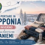 Copertina guida su cosa portare in Lapponia in inverno a Rovaniemi