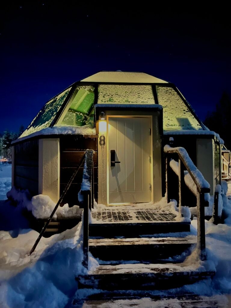 Igloo di vetro a rovaniemi