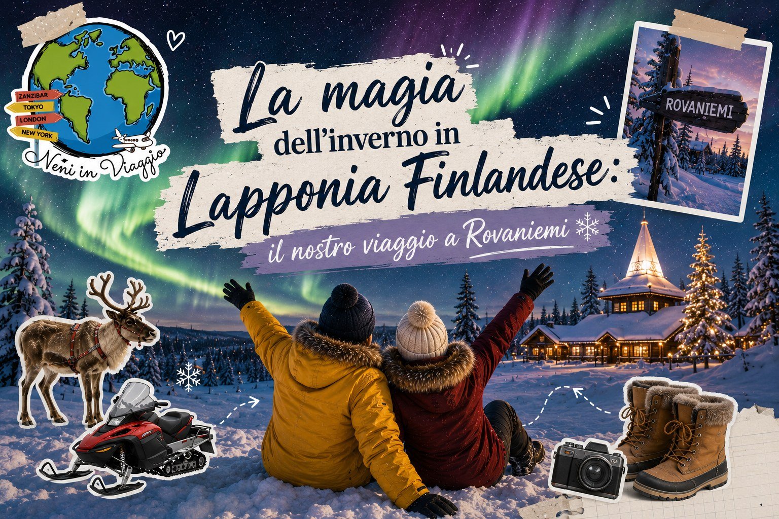 La magia dell'inverno in Lapponia Finlandese: il nostro viaggio a Rovaniemi